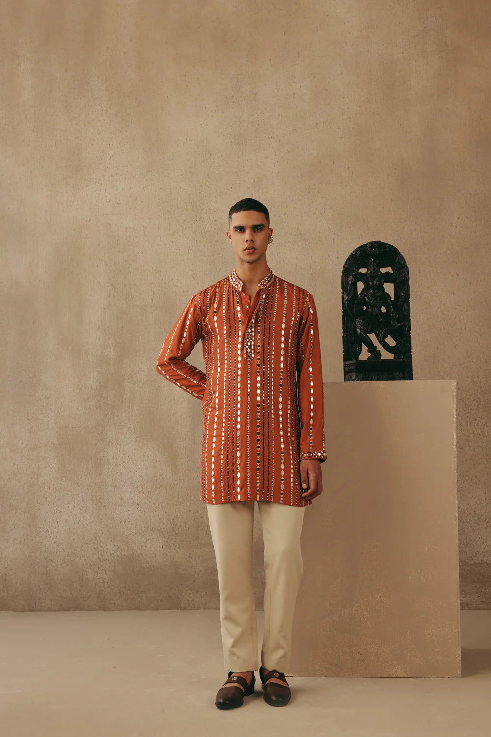 MIRRORWORK KURTA SET
