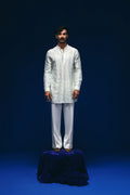Astral Motif Kurta in Mint Green