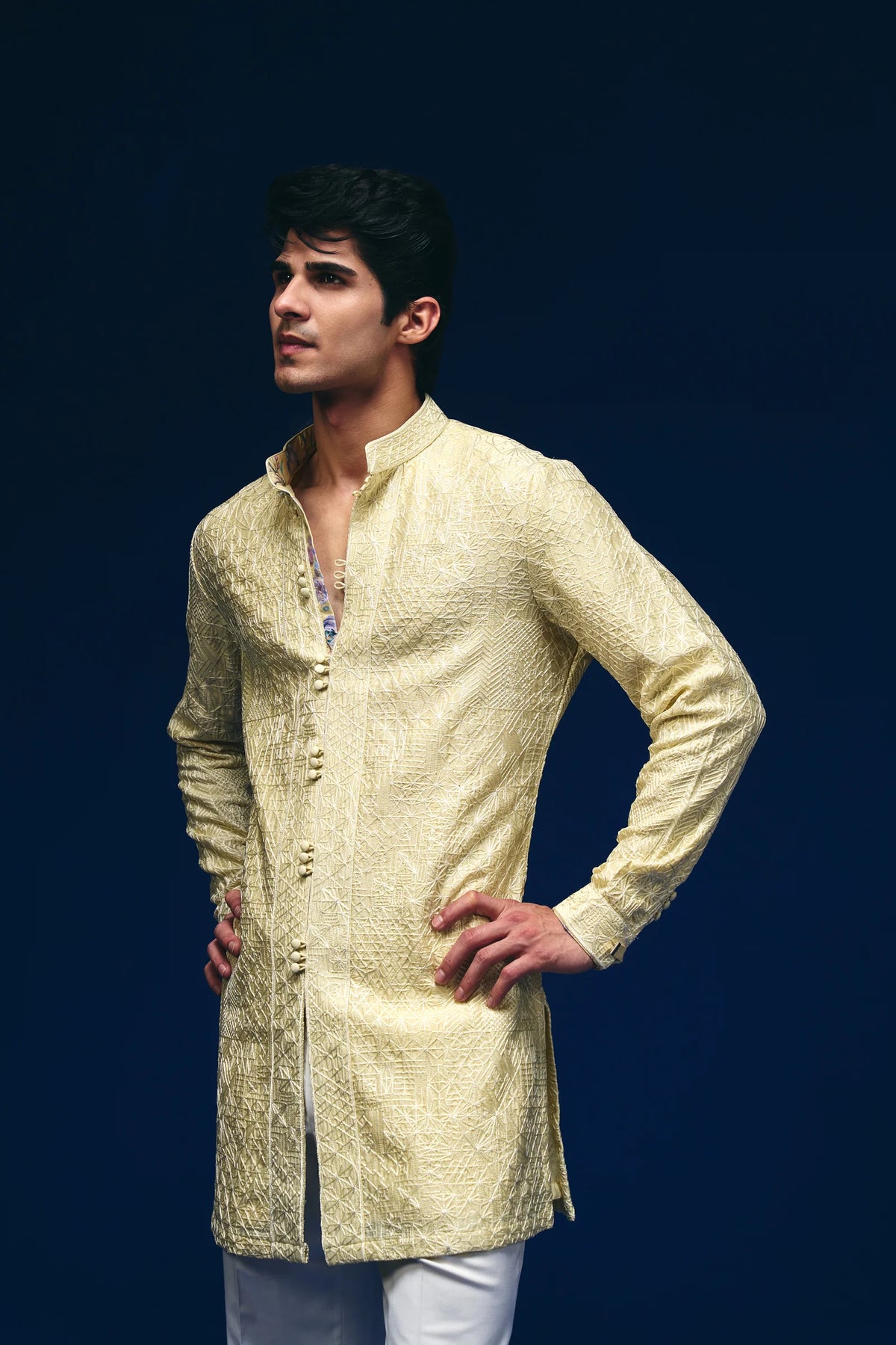 Boro Front Open Kurta