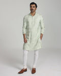 Kantha Silk Kurta
