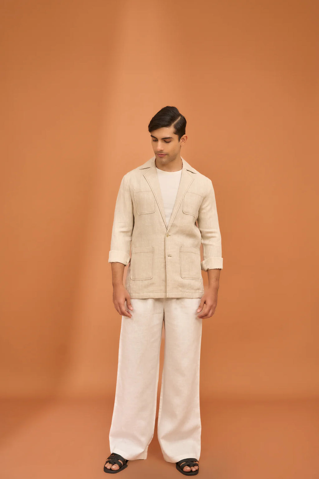 SAND NOTCH COLLAR SHAKET