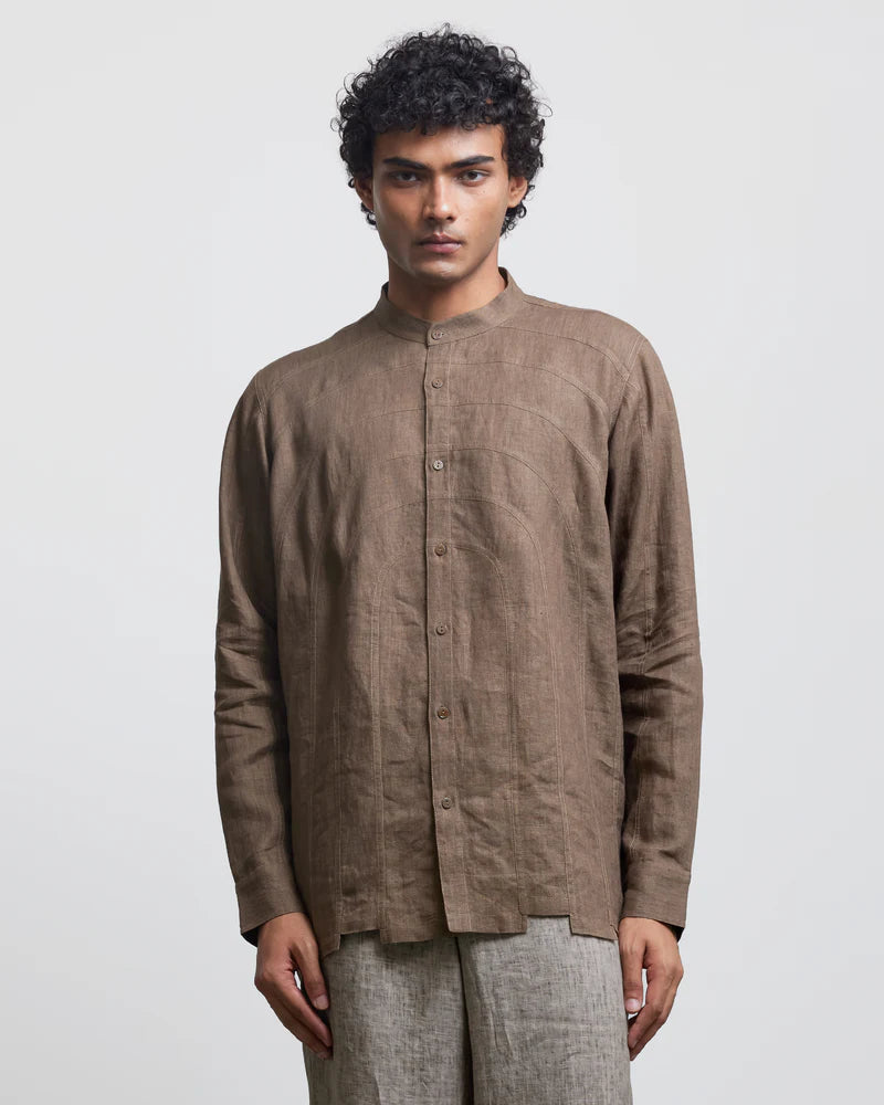 ARCH ECHO LADDER PANEL SHIRT