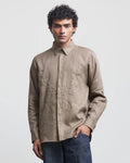 BEIGE WREATH SHIRT