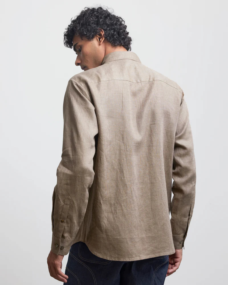 BEIGE WREATH SHIRT