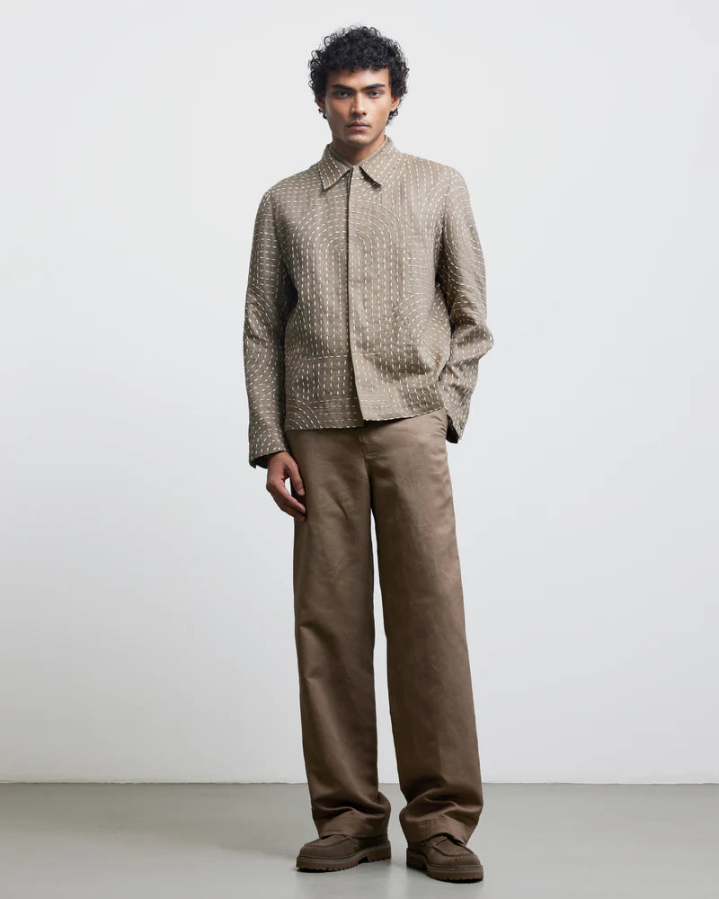 BAUHAUS KANTHA BEIGE JACKET
