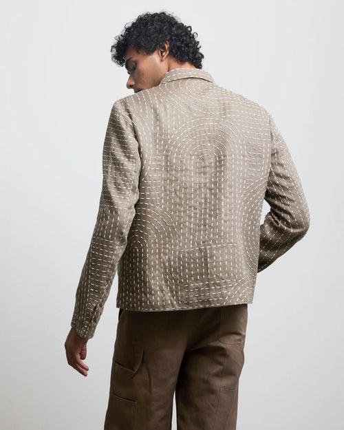 BAUHAUS KANTHA BEIGE JACKET