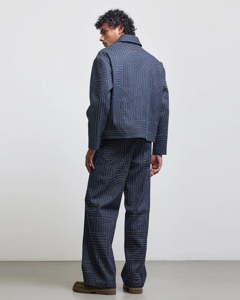 BAUHAUS KANTHA DENIM JACKET
