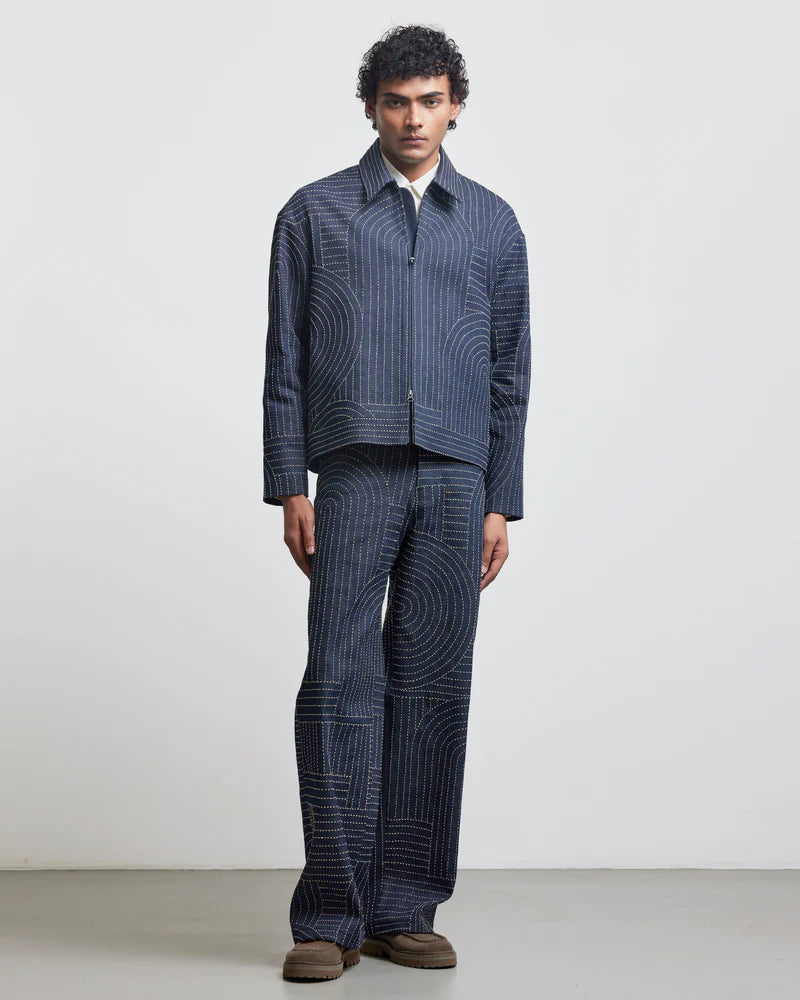 BAUHAUS KANTHA DENIM JACKET