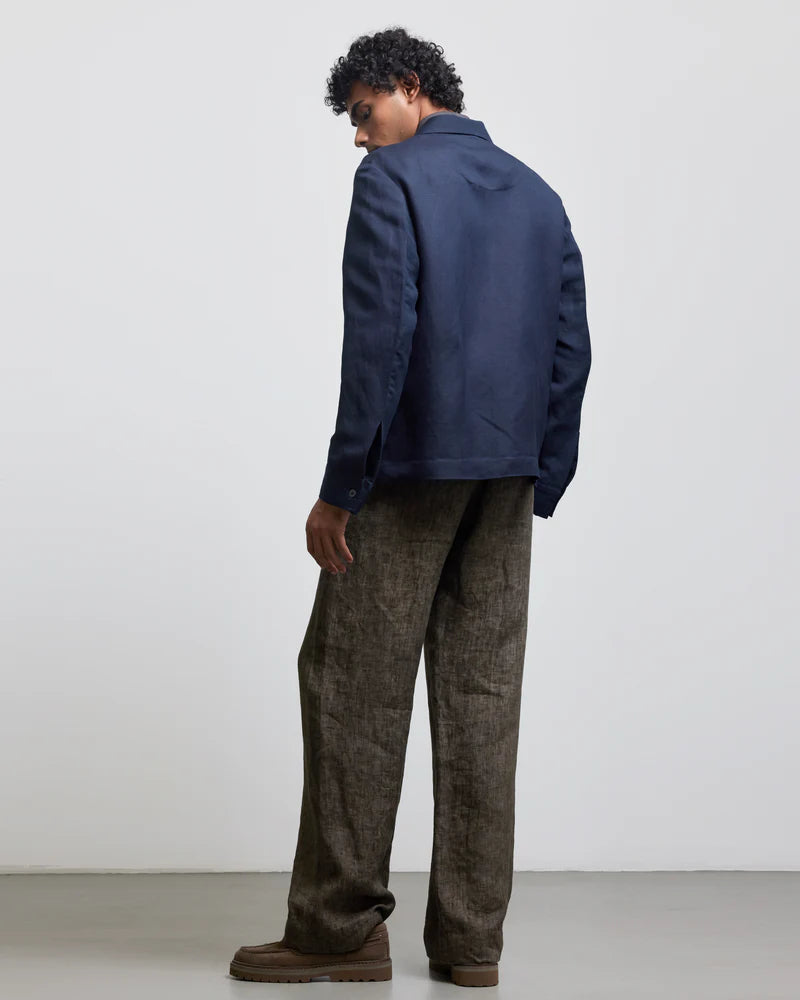 CAMOUFLAGE EMBROIDERED OVERSHIRT