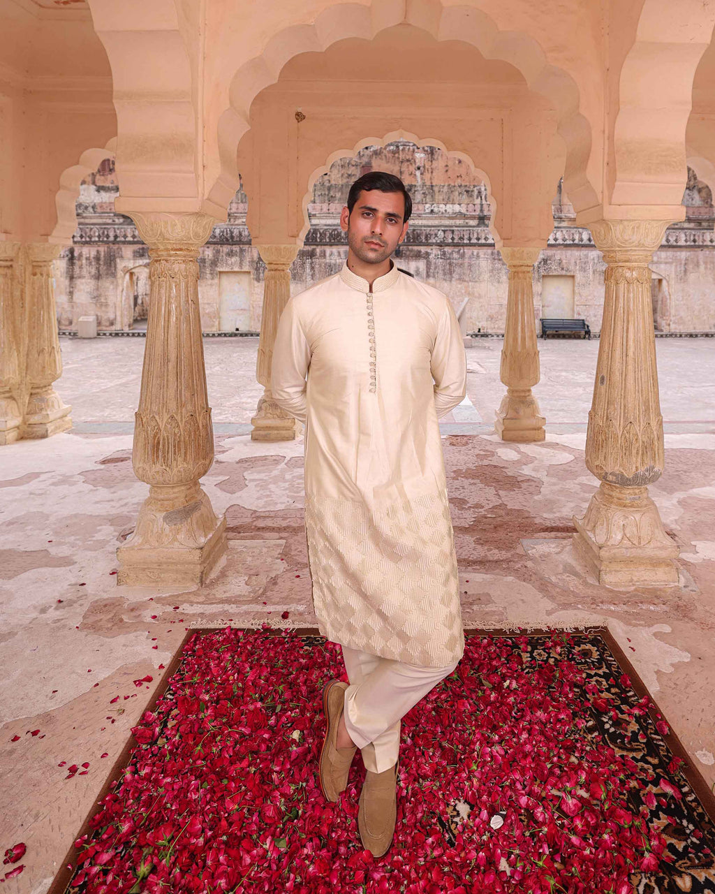 DHARA NEHRU JACKET SET