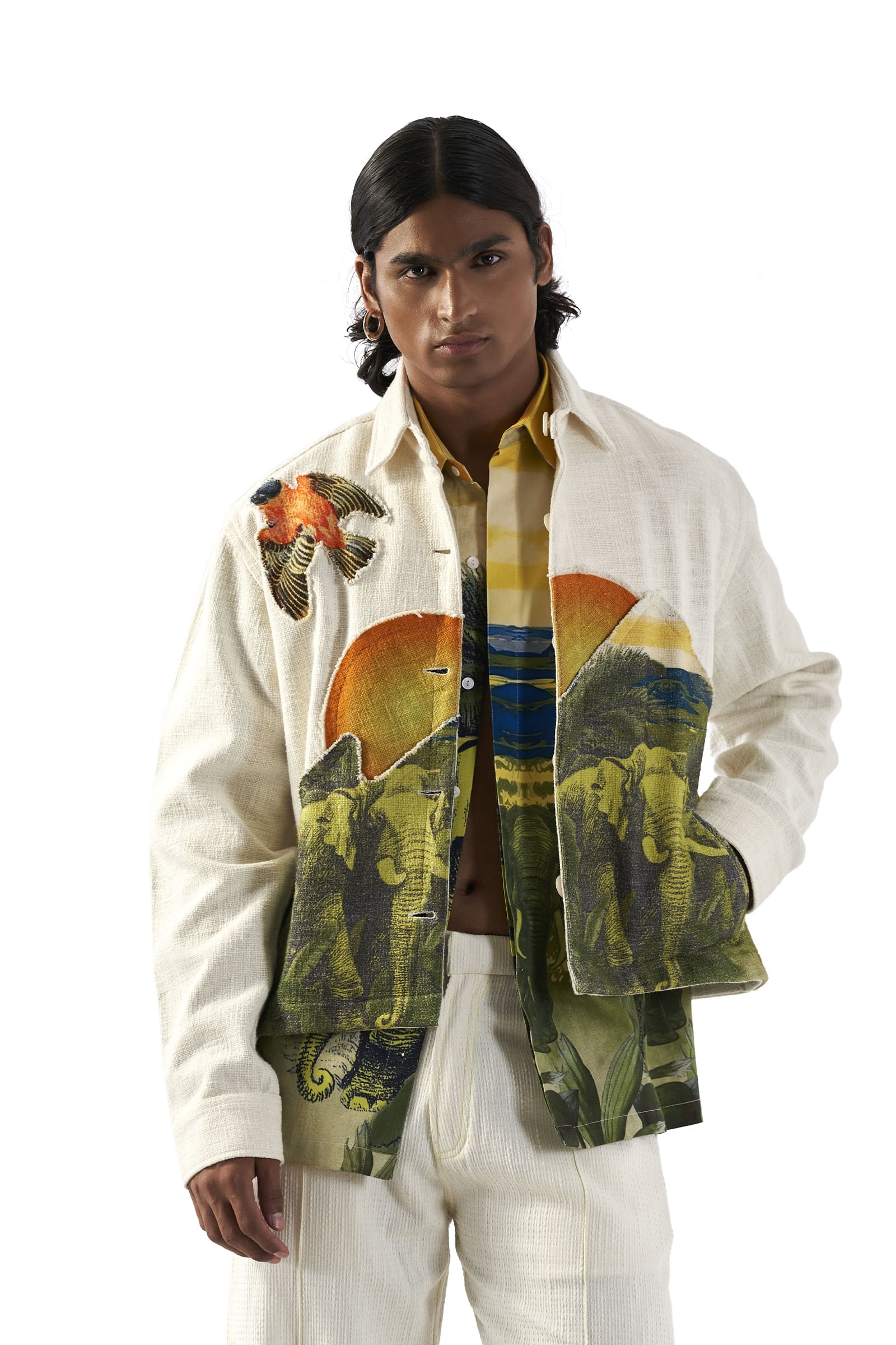 ELEPHANT LANDSCAPE JACKET