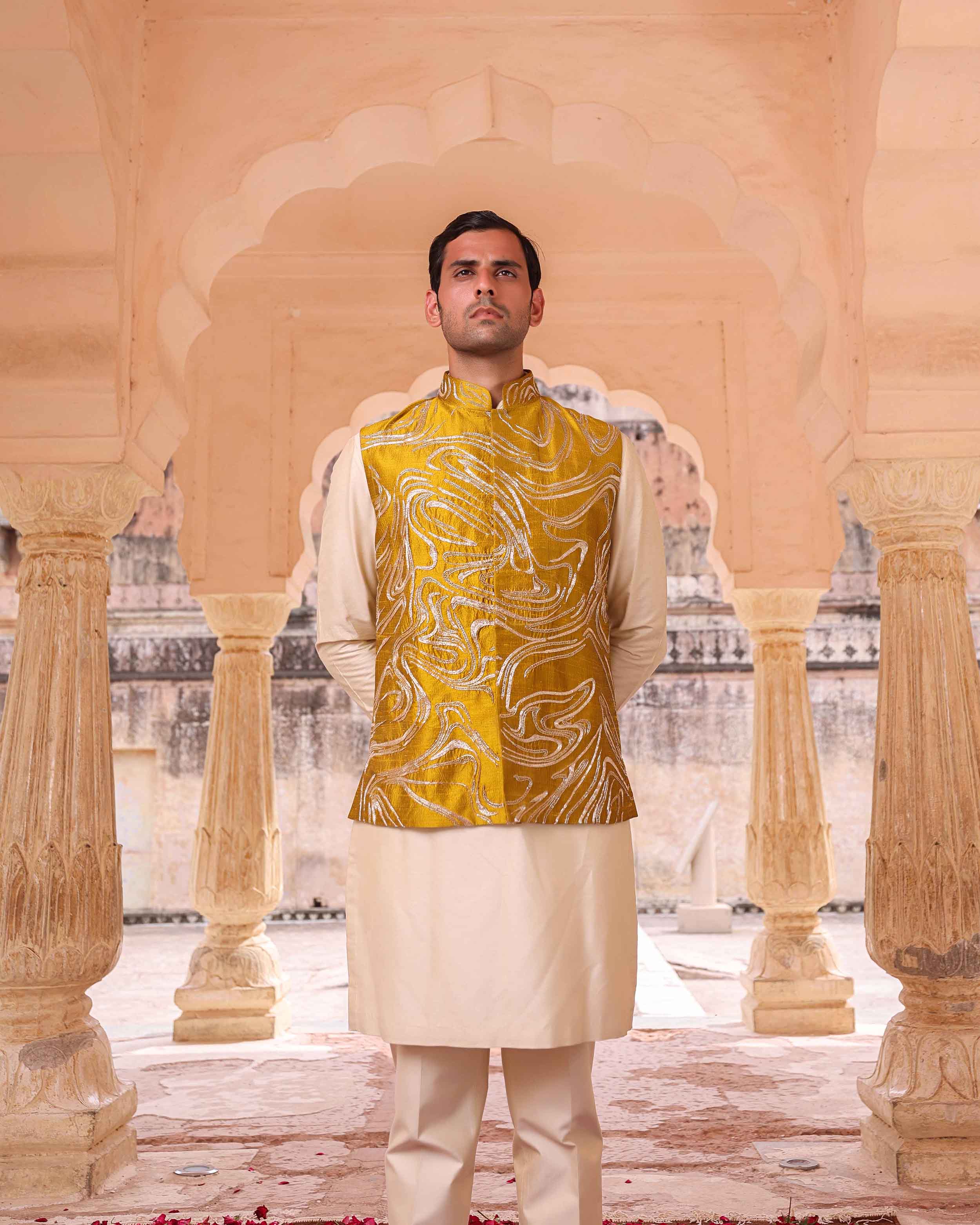 KESIA NEHRU JACKET SET