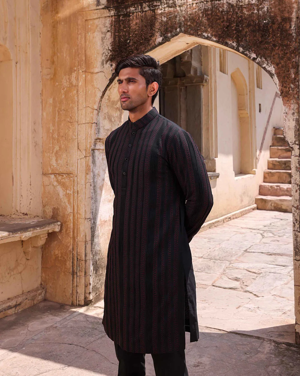 LAALSA NEHRU JACKET SET