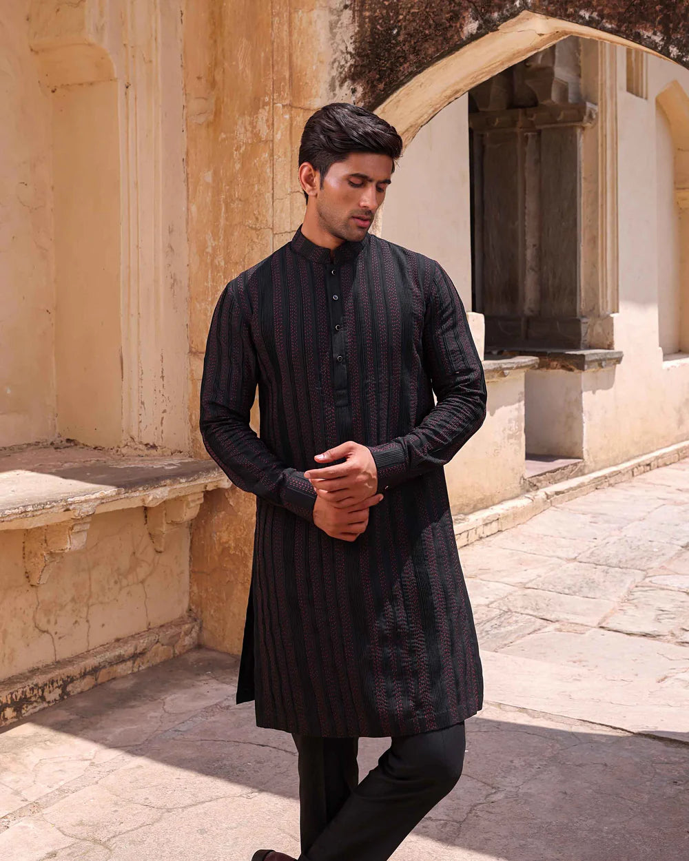 LAALSA NEHRU JACKET SET