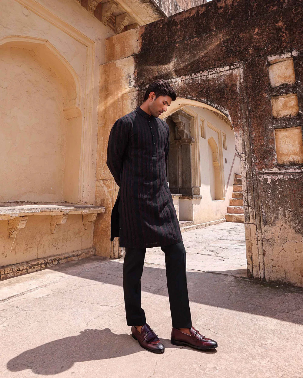 LAALSA NEHRU JACKET SET