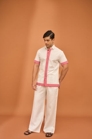 BORDER CLUSTER SHIRT