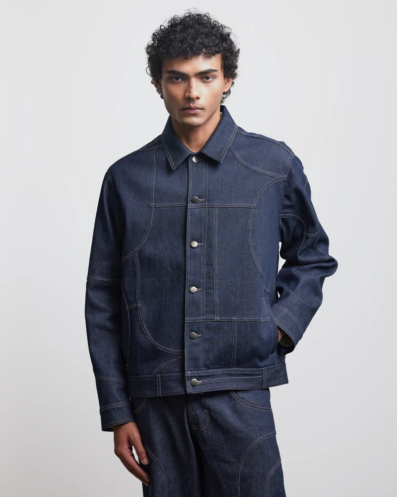BAUHUAS PATCHWORK TRUCKER