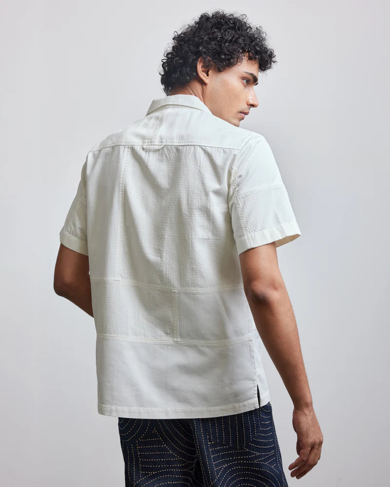 RIPSTOP PATCH HALF SHIRT