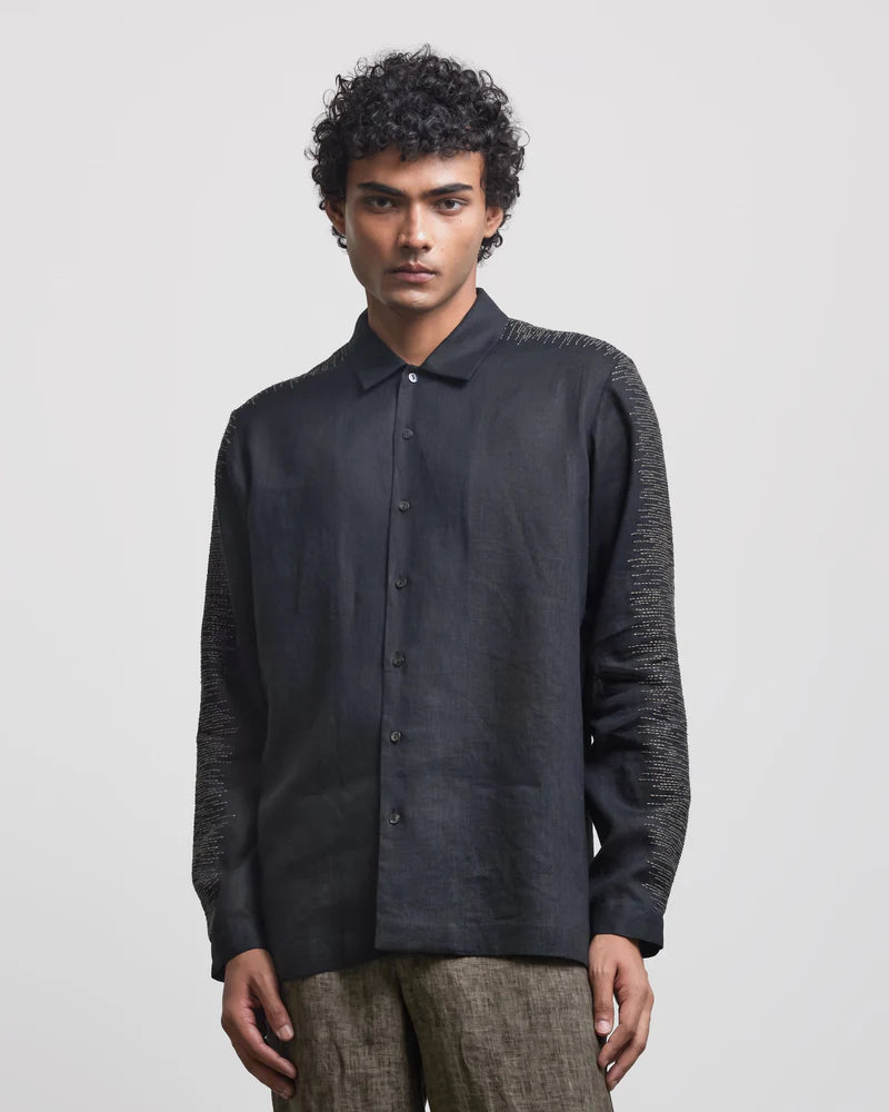 SHADOW EMBROIDERED SHIRT