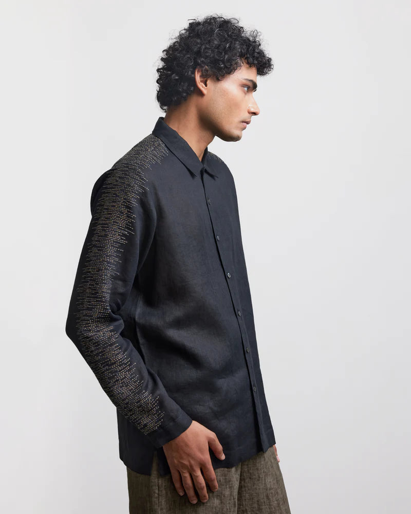 SHADOW EMBROIDERED SHIRT
