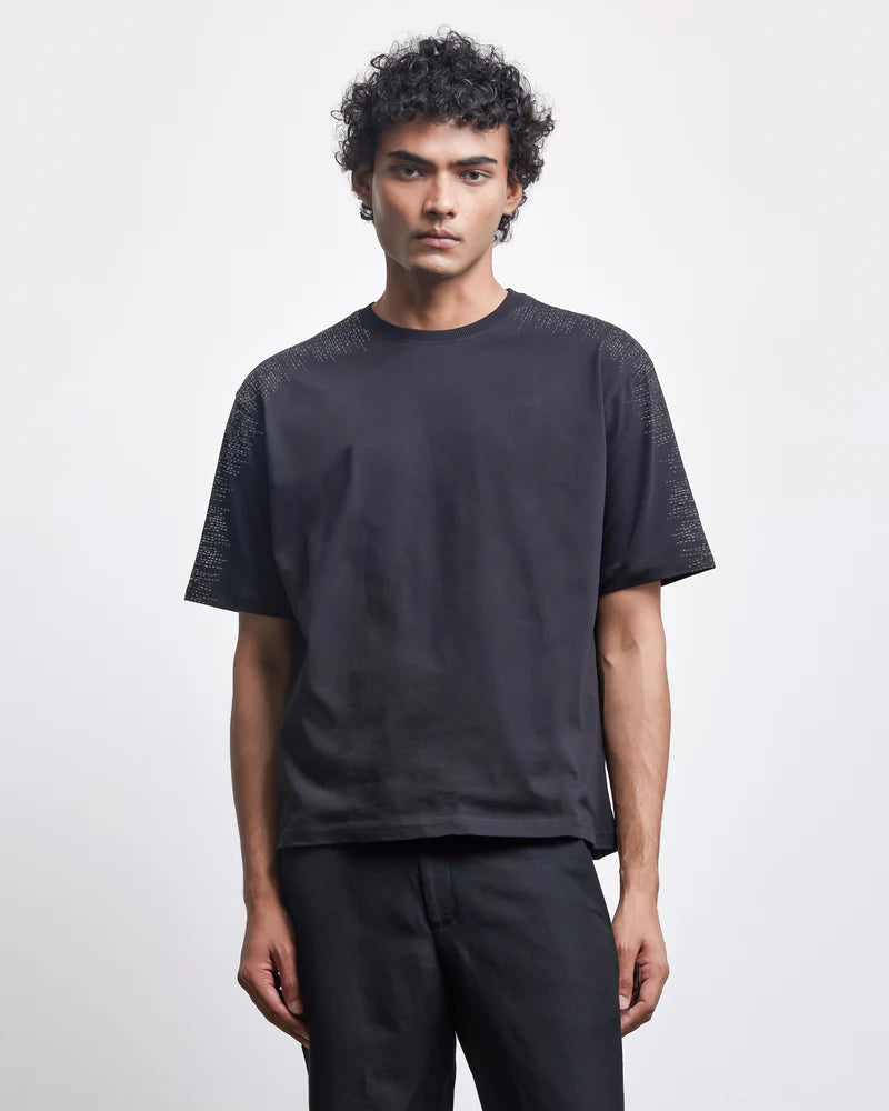 SHADOW EMBROIDERED T-SHIRT