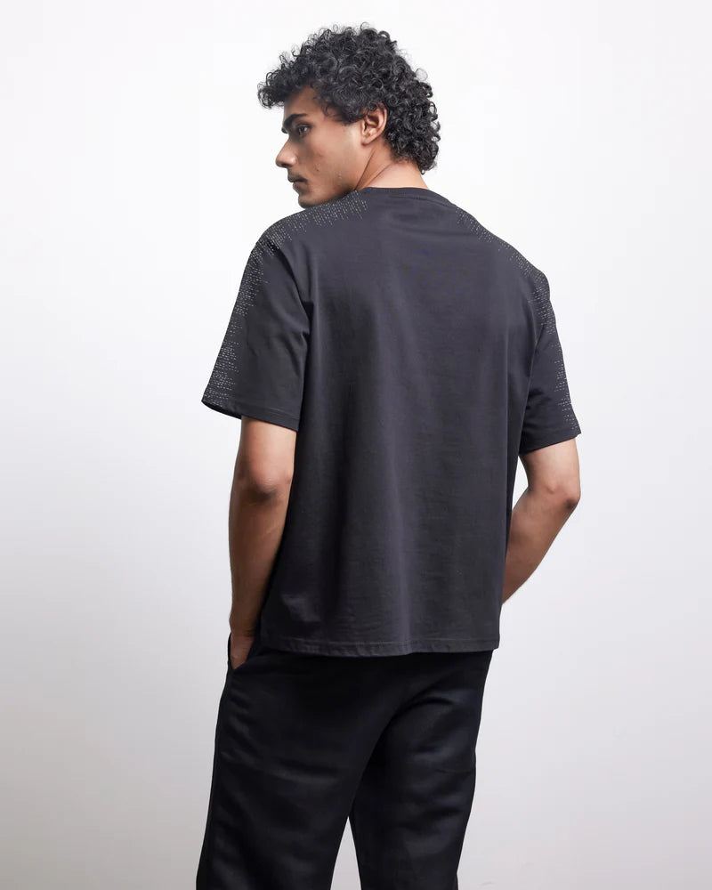SHADOW EMBROIDERED T-SHIRT
