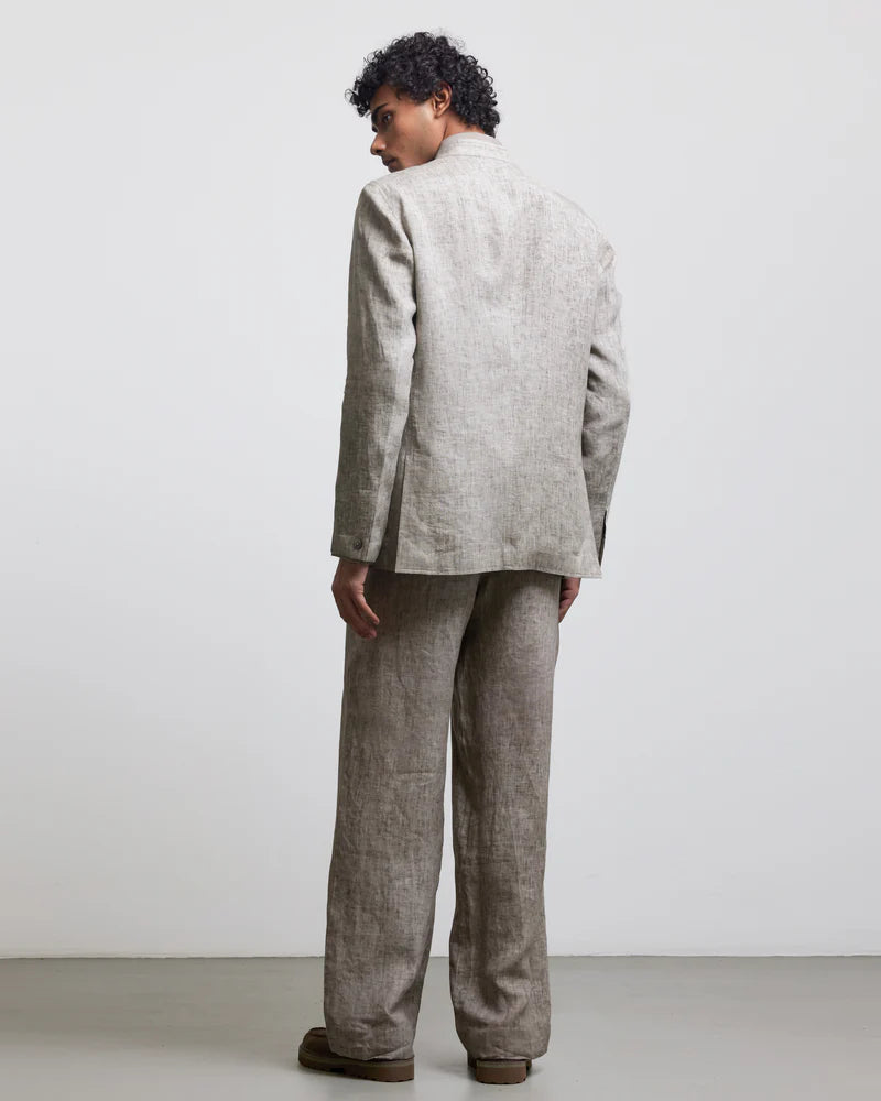 STONE GRAY BANDHGALA JACKET