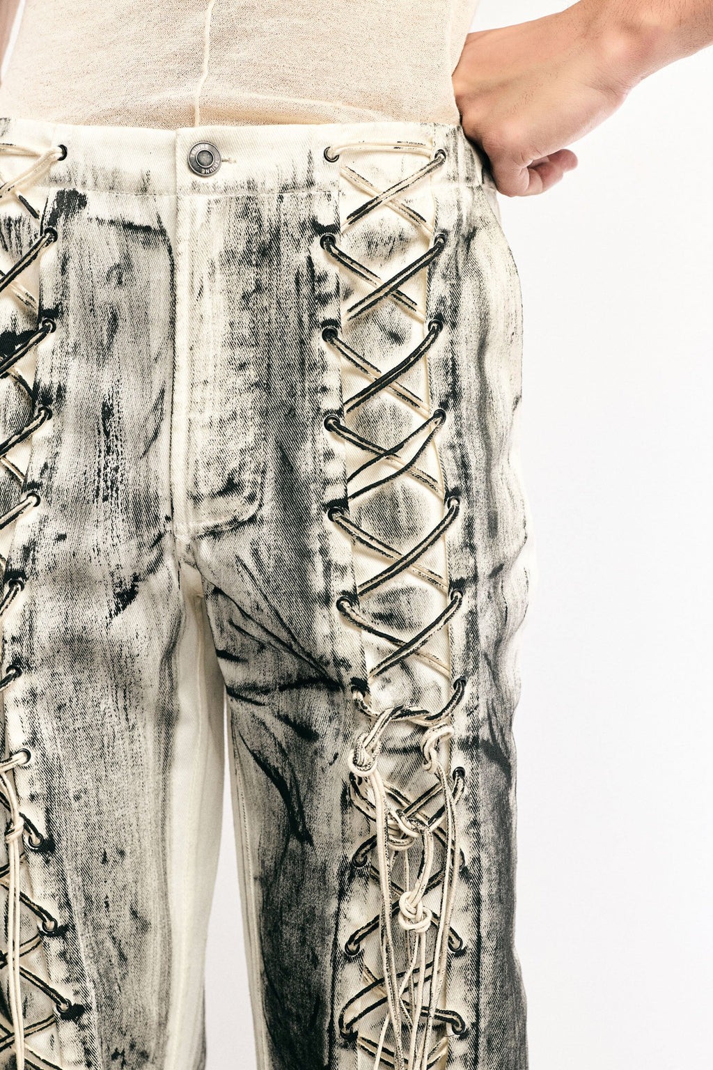 Dirty Foil Pants